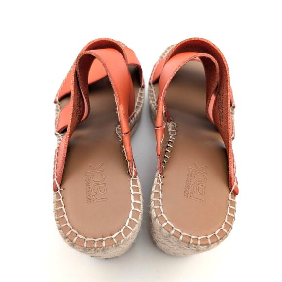 Nordstrom Rack Cressida Platform Wedge Espadrille Sandal Red Size US6M EU37 - Picture 5 of 12